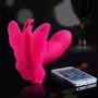 Стимулятор для клитора Realov Lydia I - Smart Butterfly Vibe - App Control, розовый