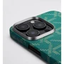 Чехол для iPhone Pitaka Monogram Tactile Woven Case Dark Green for iPhone 16 Pro фото 7