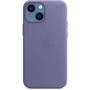Чехол для iPhone Apple Leather Case with MagSafe Wisteria (MM0H3) for iPhone 13 mini: Материалы кожа