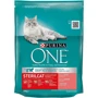 Сухой корм Purina ONE Sterilise стерилизованных кошек с лососем и пшеницей 3х200 г (12462690): Возраст Взрослые
