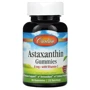 Carlson Labs Astaxanthin Gummies with Vitamin C Астаксантин с Витамином С 4 мг вкус вишни 46 жевательных таблеток