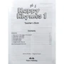 Happy Rhymes 1: Teacher's Book: Виробник Express Publishing