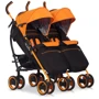 Прогулочная коляска для двойни EASY GO COMFORT DUO grey fox: Количество блоков для двойни