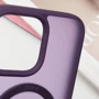 Чехол для iPhone Mobile Case Metal Buttons with MagSafe HQ Ring Purple for iPhone 14 Pro Max фото 5