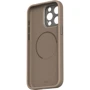 Чохол для iPhone Moshi Napa Slim Hardshell Case Woodsmoke Brown (99MO231108) для iPhone 15 Pro Max: Матеріали искусственная кожа