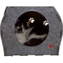 Домик-лежак для кота или собаки Red Point "Pet House" войлок серый 470х430х430мм (АХ.01.В.11.00.216) фото 13