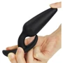 Анальна пробка LoveToy Lure Me Butt Plug Slim L Black