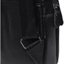 Mужская сумка-слинг Borsa Leather черная (K1330-black): Тип ручки Плечевой ремень, Без ручки