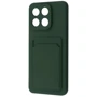 Чехол для телефонов WAVE Colorful Case Pocket Dark Green for Honor X6a