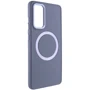 Аксесуар для смартфона TPU Case Bonbon Metal Style with MagSafe Lavender для Samsung A546 Galaxy A54 5G: Колір серый