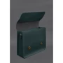 Сумка-сэтчел BlankNote Porte зеленая (BN-BAG-58-malachite): Тип ручки Со съемным ремнем, Плечевой ремень, Короткая ручка