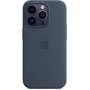 Чехол для iPhone Apple for iPhone 14 Pro Silicone Case with MagSafe Storm Blue (MPTF3) 