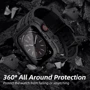 Аксессуар для Watch TPU Strap with Case Black (FLS181119) for Apple Watch 44/45/49mm Ultra фото 4