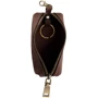 Жіноча ключниця DNK Leather коричнева (DNK-Keys-S-bochkaH-col.F): Матеріал Натуральная кожа