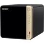 Сетевой накопитель (NAS) Qnap TS-464-8G: Слоты для дисков 4x2,5" или 3,5" HDD/SSD с интерфейсом SATA, 2xM.2 2280 PCIe Gen 3 x1