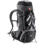 Рюкзак туристический Naturehike NH70B070-B 70 л + 5 л черно-серый