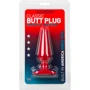 Анальная пробка Classic Butt Plug Smooth Medium, 12x3.5 см
