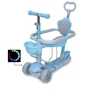 Самокат Scooter Smart 5in1. Blue (многофункциональный, с бортиком) 1937755802: Максимальная допустимая нагрузка, кг 60 кг