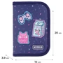 Пенал Kite без наполнения 1 отделение 2 отворота 622 Pixel Love (K24-622-5): Год выпуска коллекции 2024