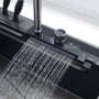 Кухонна мийка Lefton Workstation Kitchen Sink Set Digital Temperature Display KS2205 (SK019-G): Тип монтажу Врізне