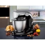 Кухонный комбайн Clatronic KM 3323 Silver-Black: Объем чаши 5 л
