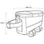 Велосумка Сумка на раму Blackburn Local Top Tube черный/серый (7099757)