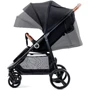 Прогулочная коляска Kinderkraft Grande Black (KKWGRANBLK0000): Ширина шасси 53 см