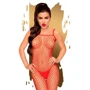 Бодистокинг в крупную сетку Penthouse - Body Search Red XL