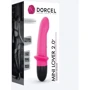 Вибратор Dorcel Mini Lover Magenta 2.0 перезаряжаемый, для точки G и массажа простаты