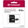 Карта памяти Transcend 512GB microSDXC Class 10 UHS-I U3 High Endurance + adapter (TS512GUSD350V): Тип карты MicroSDXC