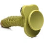 Фантазийный фаллоимитатор Creature Cocks Swamp Monster Green Scaly Silicone Dildo