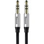 Кабель Baseus Audio Cable AUX 3.5mm Jack M30 Yiven 1m Black (CAM30-BS1)
