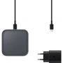 Зарядное устройство Samsung Wireless Charger Pad (with TA) 15W Black (EP-P2400TBEGEU) фото 8