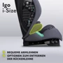 Автокресло Lionelo Igo i-Size Grey Graphite (LO-IGO I-SIZE GREY GRAPHITE): Оснащение Съемный чехол, Подлокотники
