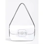 Женская сумка через плечо Guess Hensely Cnvrtble Shoulder Bag белая (HWVY8113210-WHI)