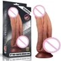 Фаллоимитатор LoveToy Dual-Layered Silicone Nature Cock 10" Brown