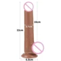 Фаллоимитатор LoveToy Sliding-Skin Dual Layer Dong 9" Brown