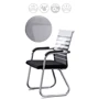 Офісне крісло GT Racer B-4029 White/Gray/Black: Максимальне навантаження, кг 100