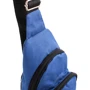 Мужская сумка-слинг DNK Leather синяя (DNK-JOKER-4-BAG-2): Застежка Молния