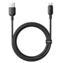 Кабель Baseus USB Cable to USB-C Silky Series 100W 2m Black (P10377703113-01) фото 3