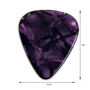 Медиатор Медиатор Fender 351 Picks Purple Moto Heavy: Тип Медиатор