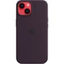 Чехол для iPhone Apple iPhone 14 Plus Silicone Case with MagSafe - Elderberry (MPT93ZE/A): Цвет бордовый