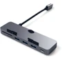 Адаптер Satechi Adapter Clamp Pro USB-C to USB-C+3xUSB3.0+micro SD+SD Space Grey (ST-TCIMHM) фото 4