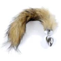 Анальная пробка S с хвостом BOSS of TOYS Boss Series - Fox TAIL Brown XL, BS6400098
