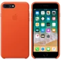 Чехол для iPhone Apple Leather Case Bright Orange (MRGD2) for iPhone 8 Plus/iPhone 7 Plus: Тип чехла накладка на заднюю часть
