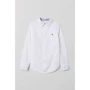 Рубашка H&M 2612-6884640 170 см белая: Тип Рубашки