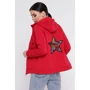 Толстовка FashionUp KF-1678A-44 44 красная с капюшоном на молнии: Сезон Демисезон