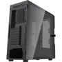 Корпус DarkFlash DK431 Glass Black: Материал передней панели пластик, сталь