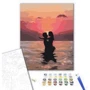 Картина по номерам Brushme Влюбленные на закате 40x50 см (BS37563): Производитель Brushme