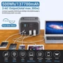 Зарядна станція TotalCool Totalpower 500 300Wh 500W: Ємність батареї, мАг 137700
